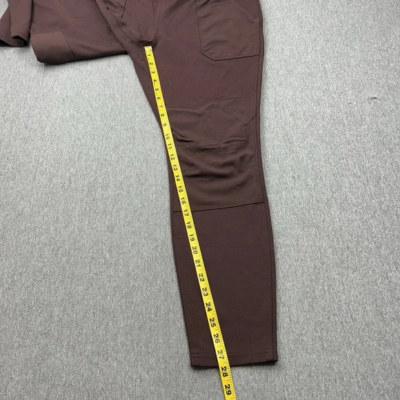 Carhartt Fitted Pants Purple Women's Large (12-14) Pull On Double Knee 102482 - Picture 5 of 12